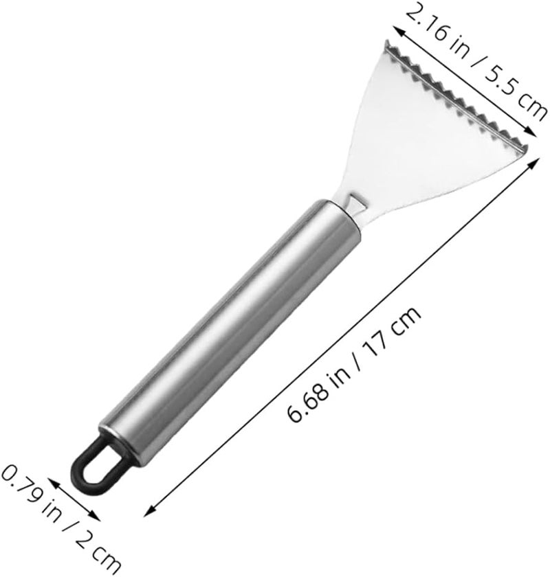 DECHOUS 3Pcs Stainless Steel Fish Bone Remover Tool with Sharp Serrated Edges - Image 2